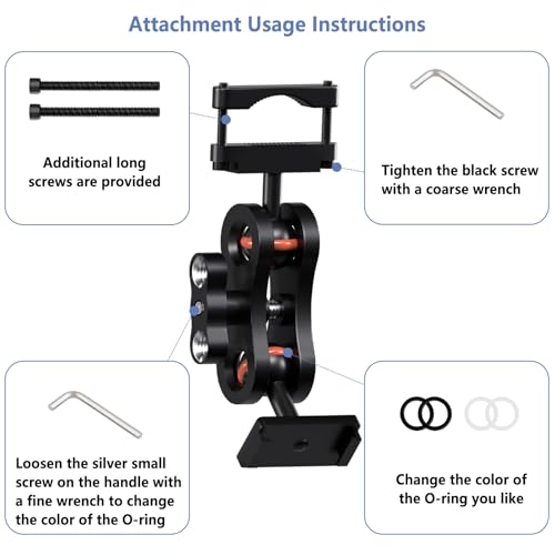 Dash Cam Mount,Aluminum Rearview Mirror Mounting Bracket Kit