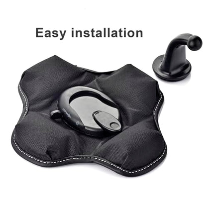 Portable NonSkid Beanbag Friction Mount Holder for Garmin GPS - Ultimate Dashboard Mount for Garmin Nuvi, Drivesmart, Dezl, Zumo, Driveassist, DriveLuxe, StreetPilot & RV Navigator