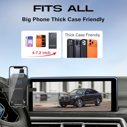 Sunsdrew Car Phone Holder for BMW X3 2022-2024/ BMW X4 2022-2025 - size: For X3/X4