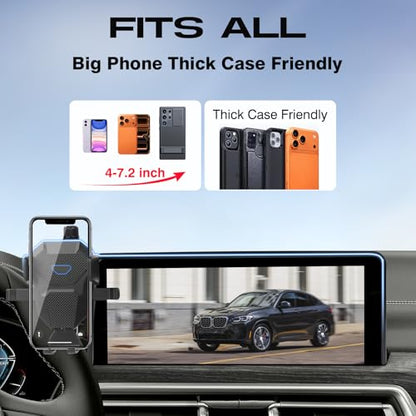 Sunsdrew Car Phone Holder for BMW X3 2022-2024/ BMW X4 2022-2025 - size: For X3/X4