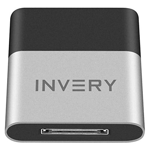 INVERY 30 Pin Bluetooth Adapter Receiver for Bose iPod iPhone Sounddock