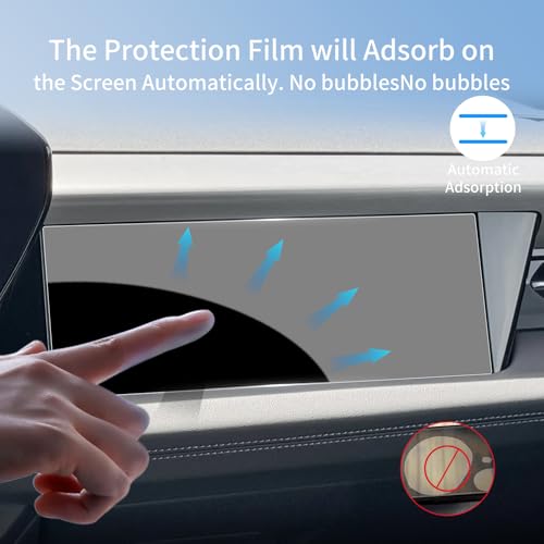 Tempered Glass Screen Protector for 2026+Audi Q6 SQ6 e-tron Passenger 10.9" - color: For 25-26 Audi Q6/SQ6 Co-pilot 10.9 HD