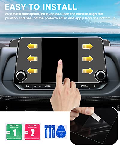 (2PCS 2Packs 2Pieces ) Screen Protector for 2021-2026 Nissan Rogue S SV /2019-2025 Nissan Altima 2.5 SR /2020-2025 Sentra 8 Inch [No Glare & Fingerprint] Tempered Glass Nissan Rogue S SV / Altima / Sentra Accessories - size: 8 Inch 2021-2025 Nissan Rogue