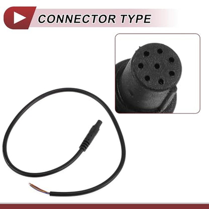for Monitor and Backup Reverse Rear View Parking Camera Video Cable Extension Backup Camera 8Pin Female Video Cable 0.5m/1.64ft Black Plastic,Metal - size: 0.5m/1.64ft, style: 8Pin