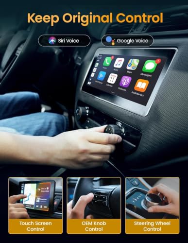2026 Mini Wireless CarPlay Adapter for iPhone & Android Auto