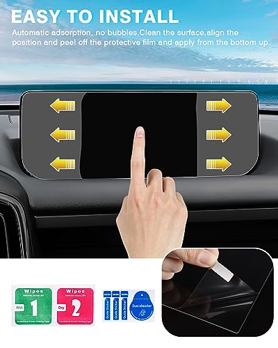 Karltys [Upgrade 2 Pack Screen Protector for 2026~2023 Mazda CX-50/CX50 10.25 Inch [No Glare & Fingerprint] Tempered Glass 2023~2026 Mazda CX-50/CX50 Accessories - size: 10.25 Inch 2023~2025 Mazda CX-50/CX50