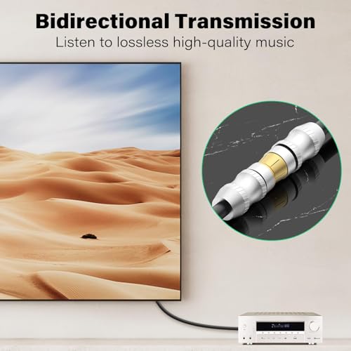 J&D RCA Cable, 1 RCA Male to 2 RCA Male Y-Splitter Digital Stereo Audio Cable Subwoofer Cord for Subwoofer, Home Theater, 1 Feet - size: 1 Feet
