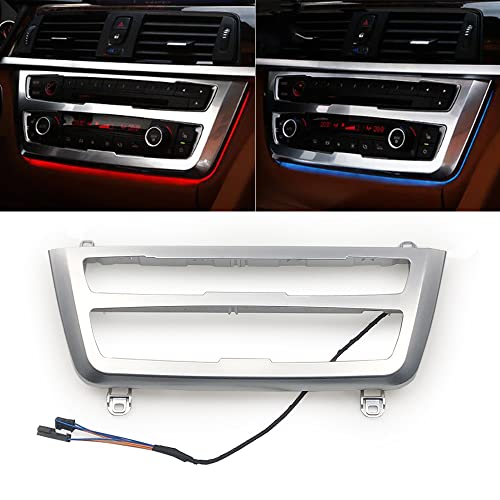 Center Two-color Ambient Light For BMW 3 4 Series 3GT M3 M4 - color: Silver
