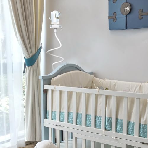 Baby Camera Mount Flexible Baby Monitor Holder Stan Shelf Compatible with Infant Optics DXR-8 and DXR-8 PRO Baby Monitor,Any Cameras with 1/4" Screw Stan(33.4 inch/Camera Not Included) - size: 33" for Infant Optics DXR-8 and DXR-8 PRO