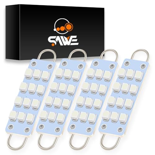561 Led Bulb Blue 44mm Rigid Loop for Map Trunk Light 562 564 567 4pcs - color: Blue, size: Pack of 4