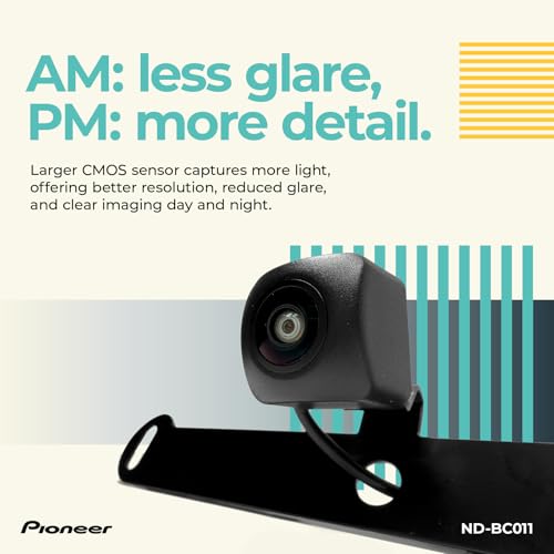 Pioneer ND-BC011 Rear View Backup Camera with Selectable Front View
