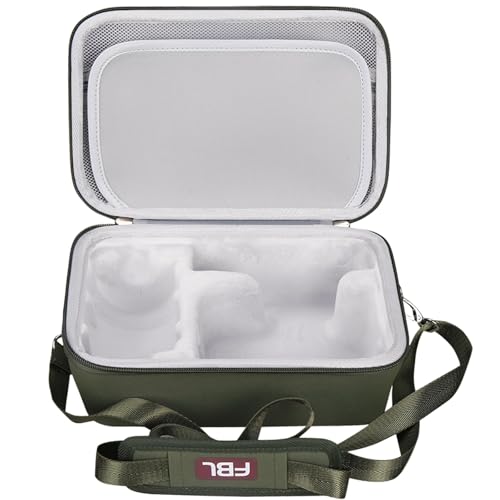 FBLFOBELI EVA Camera Case for Canon EOS Rebel T7/T8i/T5/R50/R100 - color: Army Green