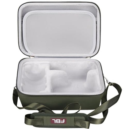 FBLFOBELI EVA Camera Case for Canon EOS Rebel T7/T8i/T5/R50/R100 - color: Army Green