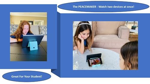 iFLEX Buddy Cell Phone and Tablet Stand Companion - Ideal for Air Travel, Work, and Home Use - Flexible Holder for All Mobile Devices - The Ultimate iPhone Cell Phone Stand Solution - color: Blueberry