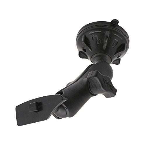 Bully Dog 30600 RAM Heavy Duty Suction Cup Windshield Mount Kit for GT & WatchDog – Fully Adjustable Mount with Suction Cup + T-Slot Adapter, Secure Dash/Windshield Placement