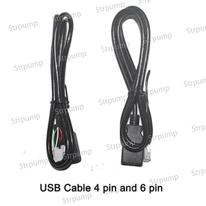 Universal Car Stereo Radio Accessories Set RCA with 4G Sim Card Slot USB Cables CAM in Adapter Mic Cable Wire Adapter Audio Video GPS 4G Antenna for Aftermarket Android Radio with 16Pin - style: 4G RCA Radio Accessories Set