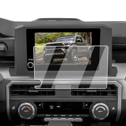 Screen Protector For 2024-2026 Toyota Tacoma/2025-2026 4Runner - 8-Inch Navigation Tempered Glass Film For 2024-2026 Tacoma(SR/SR5/TRD PreRunner/TRD Sport/TRD Off-Road) & 2025-2026 4Runner Accessories