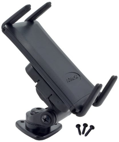 ARKON Mounts Adhesive Phone and Tablet Car and Truck Mount | Universal Phone Holder | Adhesive or Drill Mount | Compatible with iPhone, Galaxy, Note, Pixel, and more
