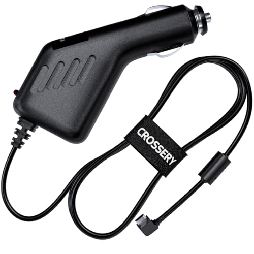 Micro USB Car Charger Power Cord Adapter for Rand McNally GPS for Trucks, Compatible with TND IntelliRoute 8 Inch TND Tablet, TND Tablet 70, 80, TNDT80, 8ft Long Cable
