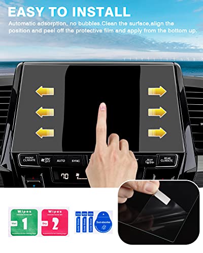 Karltys [Upgrade 2 Pack Screen Protector 2018-2024 Honda Odyssey 8-Inch Accessories [No Glare & Fingerprint] for HD Touchscreen Navigation Protective Film - size: 2018-2024 Honda Odyssey