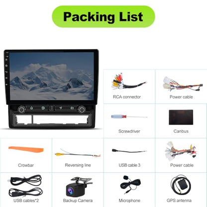 Car Radio for Toyota Tacoma 2005-2015 (4GB RAM+64GB ROM) - size: 10.1" 4GB RAM 64GB ROM (Fast Charging)