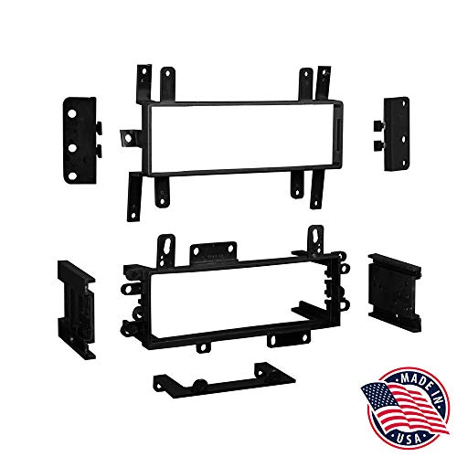 Metra 99-5700 Installation Multi-Kit for 1975-2000 Ford/Jeep/Lincoln/Mazda/Mercury Vehicles (Black) & Metra 70-1002 Radio Wiring Harness for Jeep/Eagle 1988-96 Power/4 Speaker - style: Kit + Wiring Harness