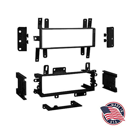 Metra 99-5700 Installation Multi-Kit for 1975-2000 Ford/Jeep/Lincoln/Mazda/Mercury Vehicles (Black) & Metra 70-1002 Radio Wiring Harness for Jeep/Eagle 1988-96 Power/4 Speaker - style: Kit + Wiring Harness