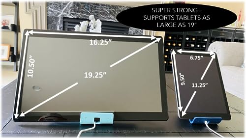 iFLEX Buddy Cell Phone and Tablet Stand Companion - Ideal for Air Travel, Work, and Home Use - Flexible Holder for All Mobile Devices - The Ultimate iPhone Cell Phone Stand Solution - color: Onyx