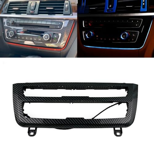 Center Two-color Ambient Light For BMW 3 4 Series 3GT M3 M4 - color: Carbon fiber color