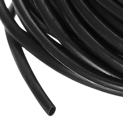 MECCANIXITY 10m PVC Cable Sleeve Tubing, 1.5mm PVC Tube Black Cord Organizer Wire Shielding Sheathing Wrap - size: 10m x 1.5mm