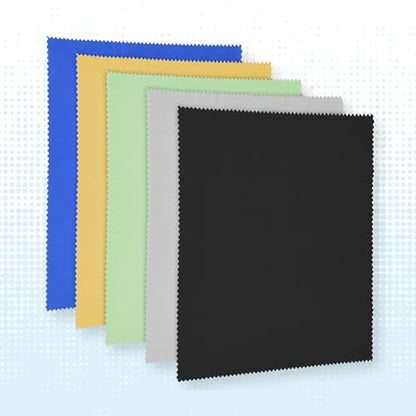 Eco-Fused XL 극세사 클리닝 천 - 5팩 - 30.5 x 30.5cm(12 x 12인치) - 태블릿, TV 및 노트북 화면에서 긁힘이나 자국 없이 지문, 먼지 및 얼룩을 빠르게 제거 - color: 5팩 - 30.5 x 30.5cm(12