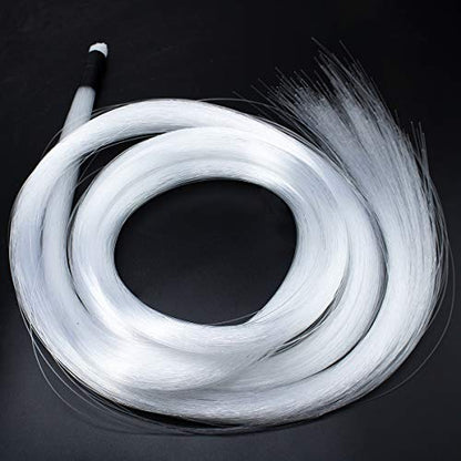 AZIMOM PMMA Plastic 550pcs*0.03in*13.1ft Fiber Optic Cable Strands 0.75mm 4 Meter End Glow Roll Optical Starlight Fiber Bundle Home Ceiling Car Headliner Twinkle Star Decoration - size: 550pcs*0.03in*13.1ft