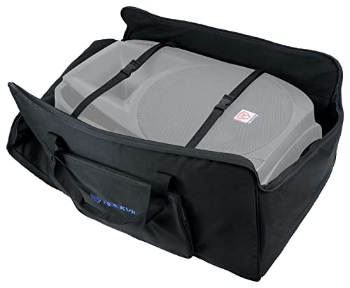 Rockville TB15 Padded Speaker Bag Carry Case For 15" DJ PA Speakers+Stand - style: 15 - Inches