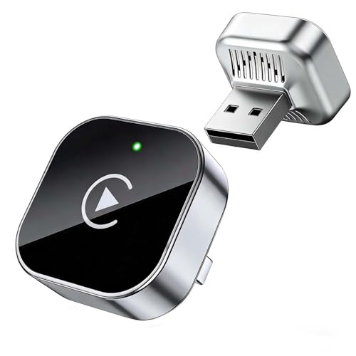 Wireless Carplay Adapter with Ultra-Mini USB Design for Apple CarPlay & Android Auto, 2026 Upgraded CarPlay Dongle Convert Wired to Wireless, Plug and Play, Fast Stable Connection & No Latency