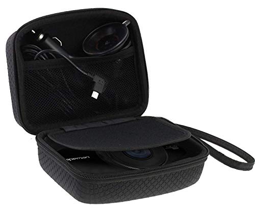 Navitech Car Dash Cam/Camera Carry Case/Bag Compatible with The Easypix STREETVISION SV3 (Case Also fits with Windscreen Mount + Car Charger)
