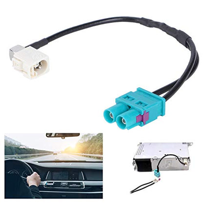 rcd330 fakra-2 to 1 MIB Antenna Adapter G FAKRA Radio for RCD330G RCD330 RCN210 RCD510 Fit for Desay