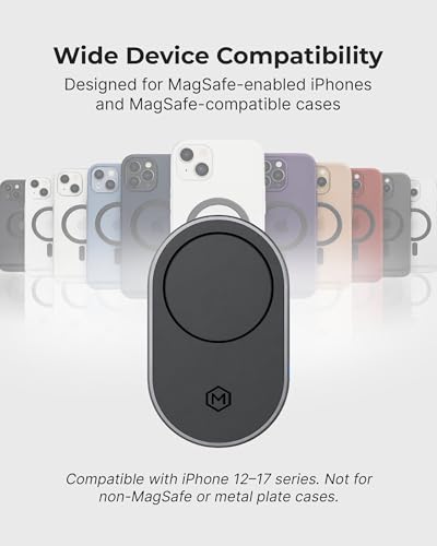 MagSafe 15W Fast Wireless Car Charger AMPS Plate Phone Mount - style: Magnetic Wireless Charger Multi-Angle Suction Cup