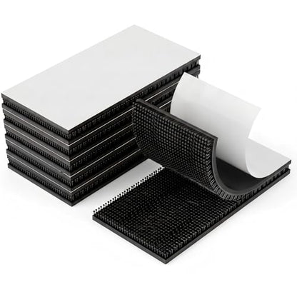 10Pcs(5 Sets) EZ Pass Dual Lock Mounting Strips with Adhesive for EZ Pass/IPass/IZoom/Sunpass Cars/EZPass, Reclosable Heavy Duty Self-Mating Tape