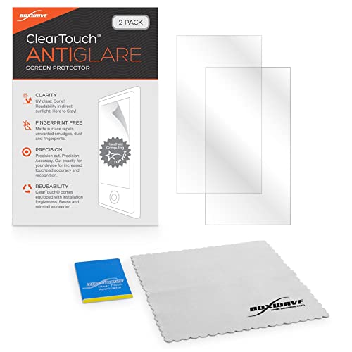 BoxWave Screen Protector Compatible with Kenwood Excelon DDX9906XR - ClearTouch Anti-Glare (2-Pack), Anti-Fingerprint Matte Film Skin - size: Anti-Glare (2-Pack)