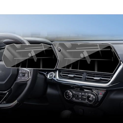 for 2025 Chevy Trax LT Nav 11"+8" Dash Touch Screen Protector Tempered Film - color: for 25-26 Chevy Trax Set HD