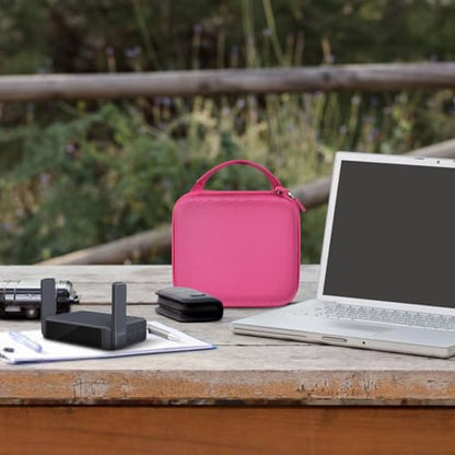 Case for GL-BE3600/MT3600BE/SFT1200/MT3000 for GLiNet Slate 7 Travel Router - color: Pink