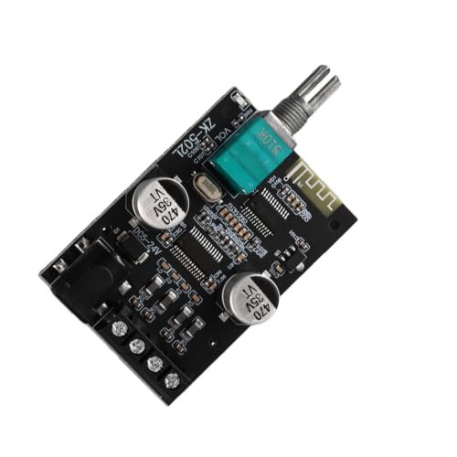 ZK‑502L Bluetooth Power Amplifier Board 5.0 Stereo Audio Receiver Channels Digital Audio Amplifier Module for DIY Speakers 5-24V