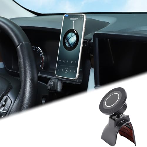 Car Vacuum Magnetic Suction Phone Holder Compatible with Ford Maverick 2022-2025 Hands-Free Suction Cup Mobile Phone Mount Multimedia Display Left Side Panel Cell Phones Bracket Rotatable Accessories - style: Style E