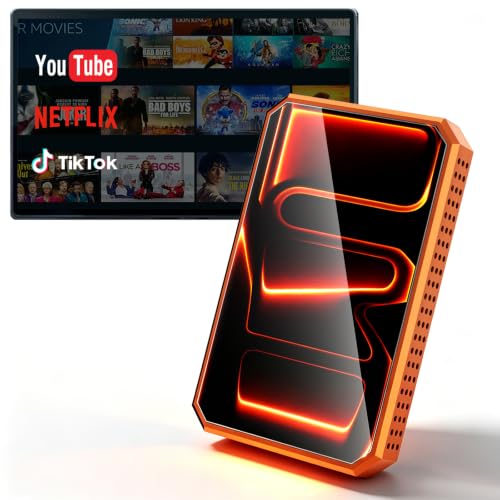 Wireless CarPlay Android Auto Adapter with HDMI & USB Port, Magic AI Box Built-in Play Store YouTube, TikTok, and Screen Mirroring, Plug and Play Wireless CarPlay Converter