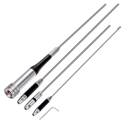Bingfu Mobile Ham Radio High Gain Antenna Dual Band VHF UHF 144 430MHz - color: Mobile Radio Antenna 62inch
