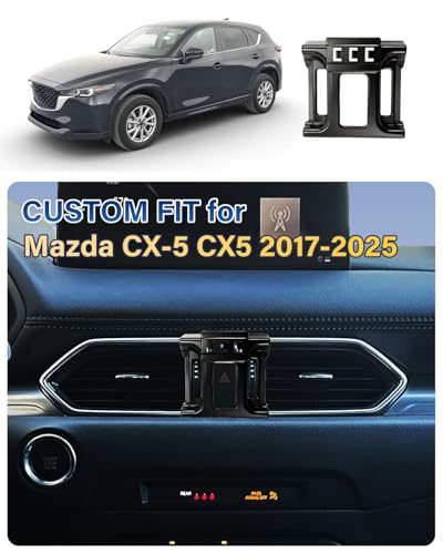 SKYLOTEC Magnetic Charger Phone Holder for Mazda CX-5 CX 5 2017-2025 - color: Magnetic Wireless Charger, size: CX-5 2017-2025