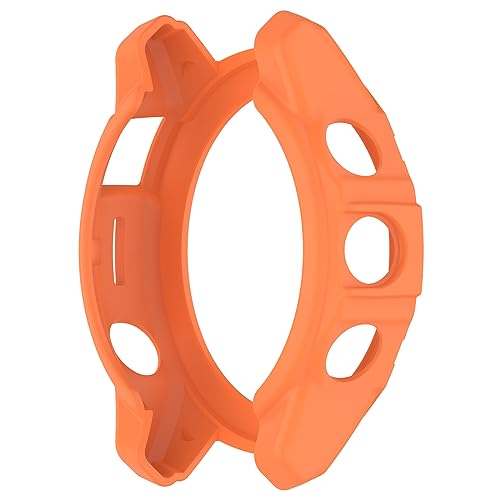Case Compatible with Garmin epix Pro (Gen 2) 47mm,TPU Screen Cover Anti-Scratch Bumper Frame Replacement Protective Case for Epix Pro 47mm (Orange) - color: Orange