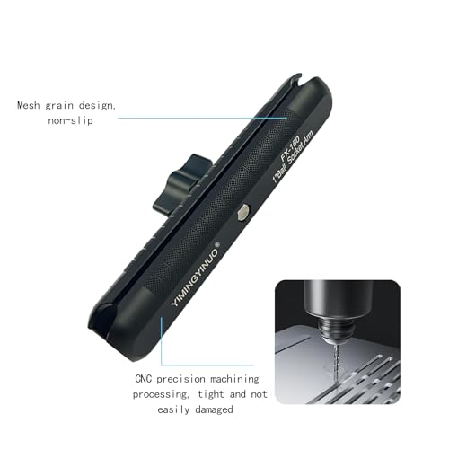 Double Socket Arm Compatible with RAM Mounts B Size 1" Ball Components for Bike/Motorcycle/ATV Phone Mount, Car Phone Mount, Car Dashboard Phone Holder, Black Long Arm - size: Long Arm-Black