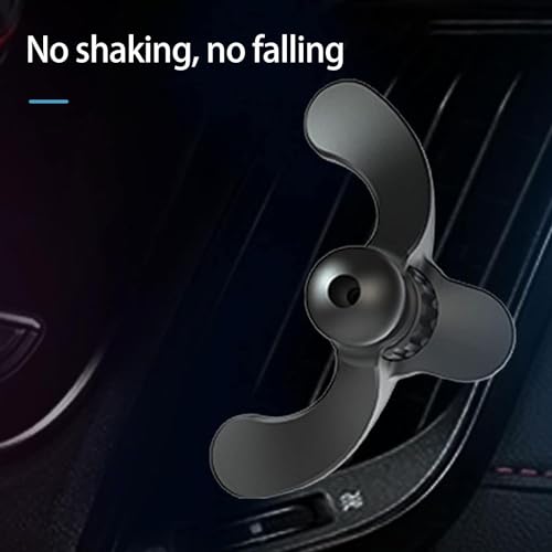 1Pc Black Car Vent Phone Mount,Y-Shaped Mobile Holder Clip,Round Air Outlet Phone Bracket Hands Free Cradle in Vehicle Car Universal Extension Clip,Cell Phone Automobile Cradles,Automobile