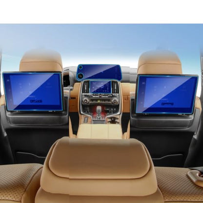 4Pcs Anti-Blue Light for 2022-2026 Lexus LX600 LX700h Set Screen Protector - color: For 22-26 LX Set Blue
